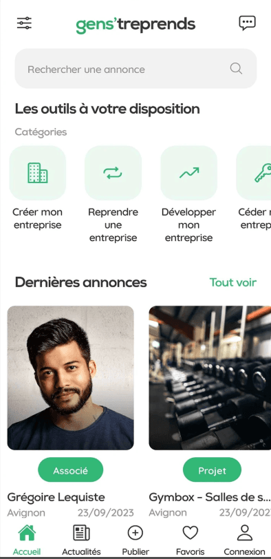 Gens'treprends screenshot 1