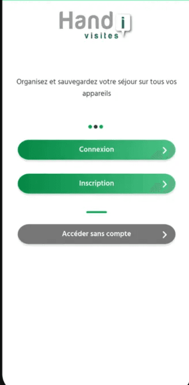Handivisites screenshot 1