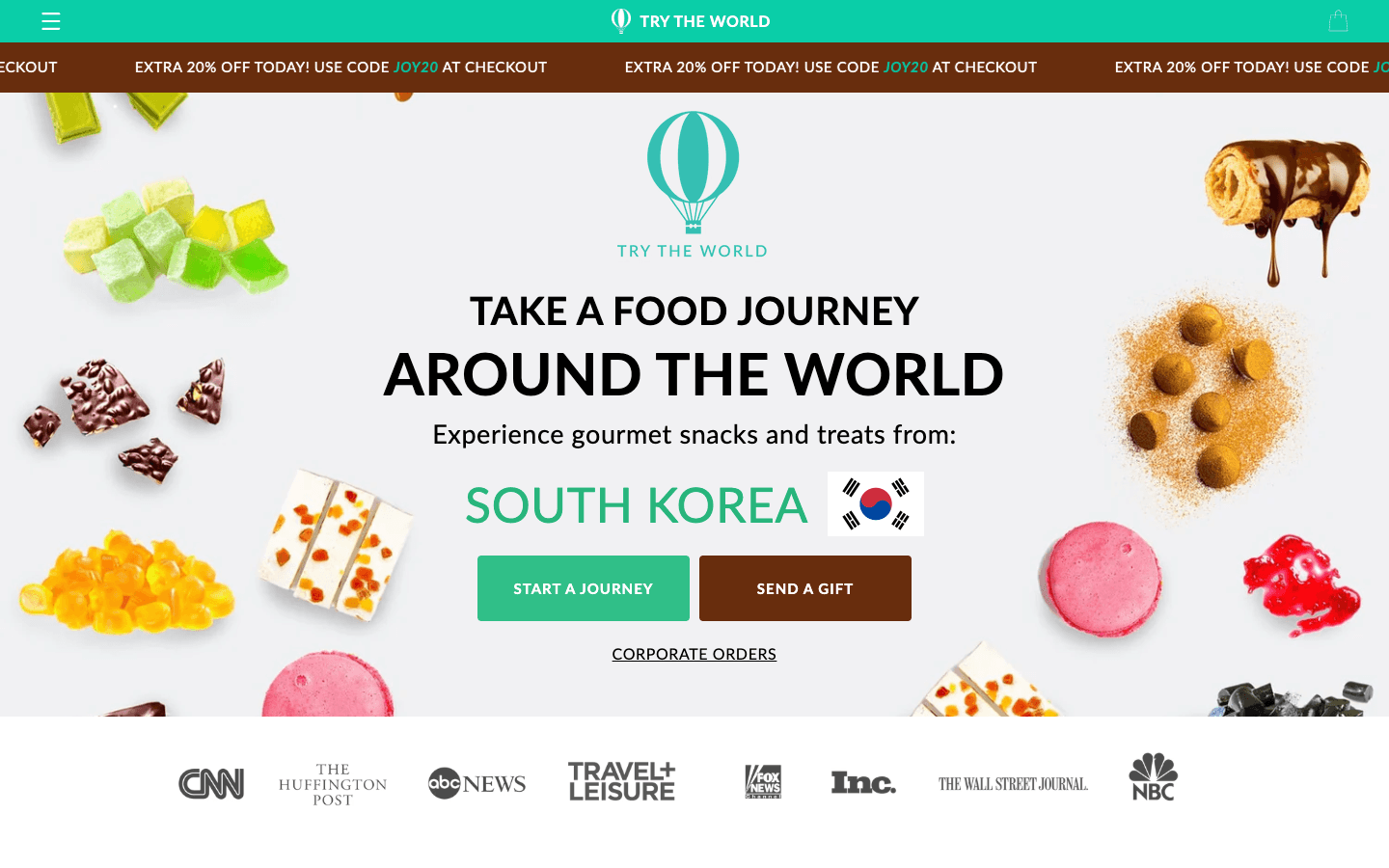 Try The World - aperçu du projet