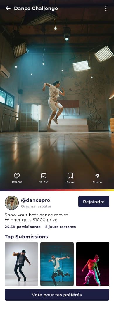 Youzem App - Écran 2